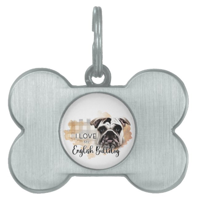 Placa Para Mascotas Mantener o crear el propio (Frente)