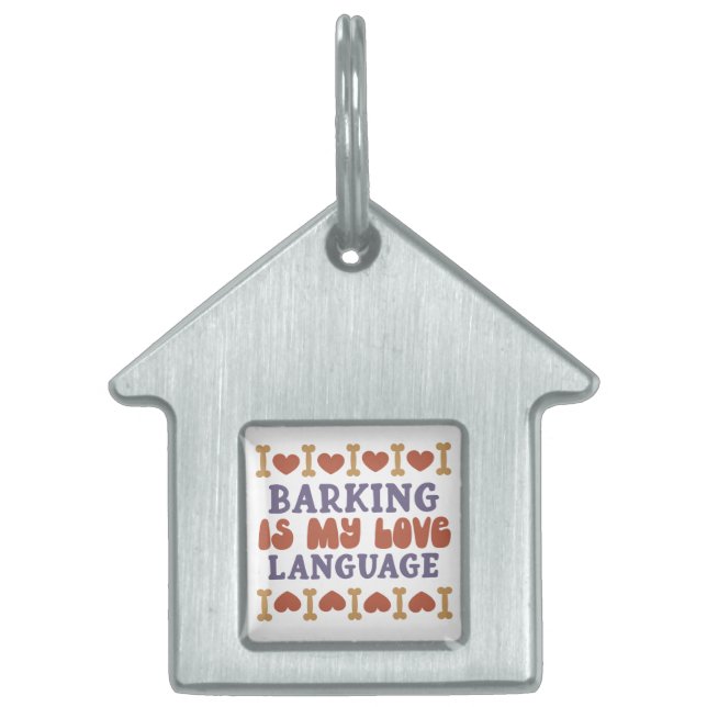 Placa Para Mascotas Mantener o crear el propio (Frente)