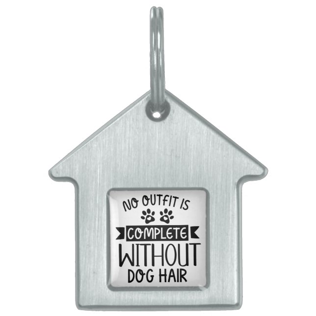 Placa Para Mascotas Mantenga o cree su propio texto y diseño :-) (Frente)