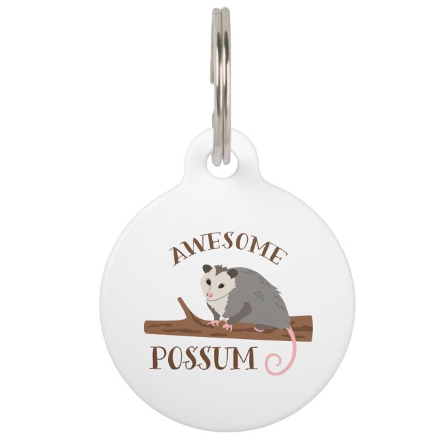 Placa Para Mascotas Maravilloso (Anverso)