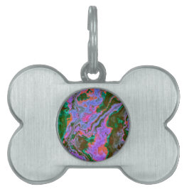 Placa Para Mascotas Marble agrio