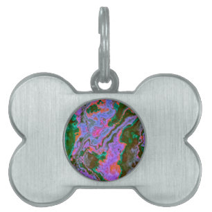 Placa Para Mascotas Marble agrio
