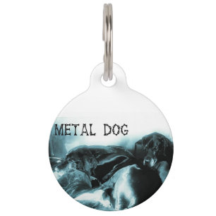 Placa Para Mascotas Marca de perro grande