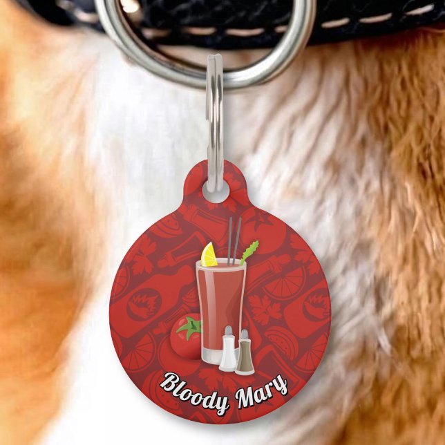 Placa Para Mascotas María Sangrienta (Subido por el creador)