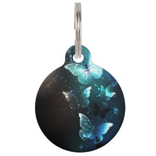 Placa Para Mascotas Mariposas nocturnas