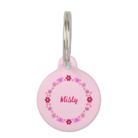 Mariposas y Flores Rosa Niña Bebé Personalizadas