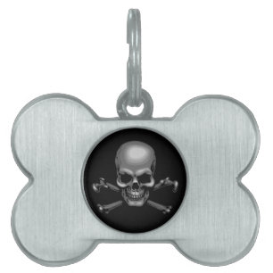 Placa Para Mascotas Marky oscuro