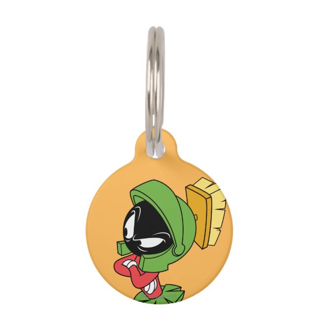 PLACA PARA MASCOTAS MARVIN THE MARTIAN™ FURIOSO (Anverso)