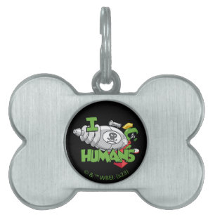 Placa Para Mascotas MARVIN THE MARTIAN™ I Laser Humans