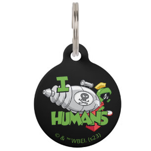 Placa Para Mascotas MARVIN THE MARTIAN™ I Laser Humans