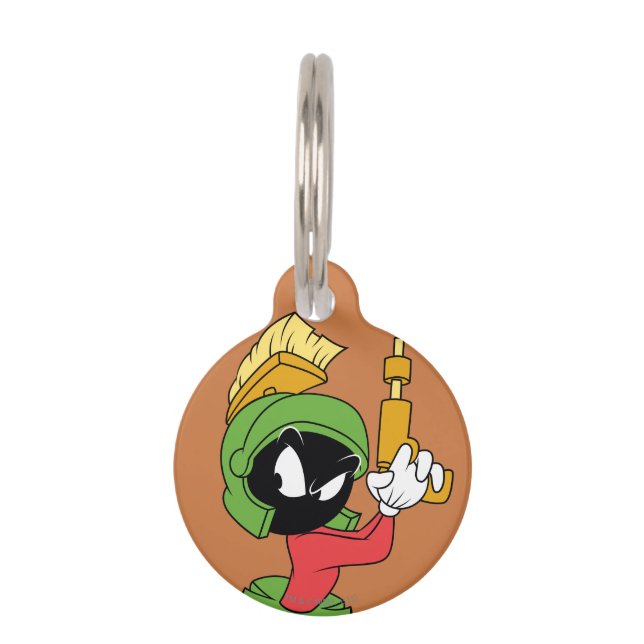 Placa Para Mascotas MARVIN THE MARTIAN™ Ready with Laser (Anverso)