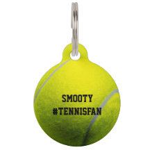 Mascota linda pelota de tenis