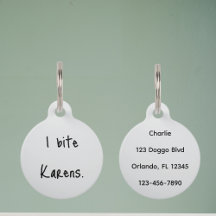 Mascota Perdido Personalizado de Collar Funny Perd