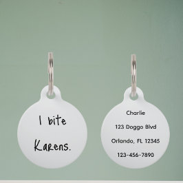 Placa Para Mascotas Mascota Perdido Personalizado de Collar Funny Perd