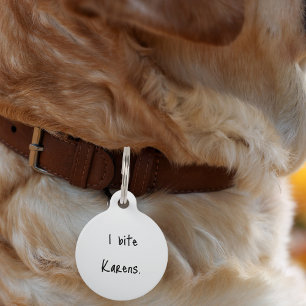 Placa Para Mascotas Mascota Perdido Personalizado de Collar Funny Perd