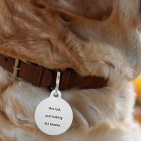 Mascota Perdido Personalizado de humor divertido b