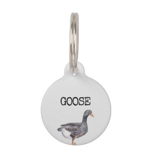 Placa Para Mascotas Me perdí el ganso de la llamada