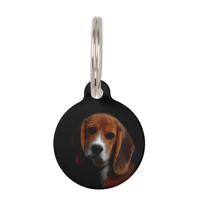 Placa Para Mascotas Médaillon pour chien  Beagle (Anverso)