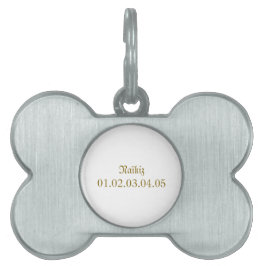 Placa Para Mascotas Médaillons pour chiens et chats