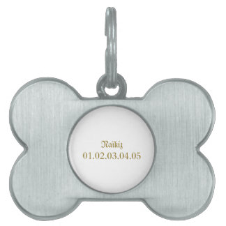 Placa Para Mascotas Médaillons pour chiens et chats