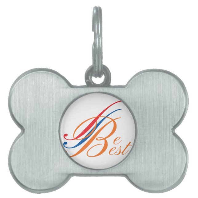 Placa Para Mascotas mejor (Frente)