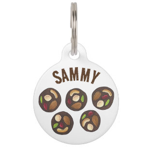 Placa Para Mascotas Mendiantes Chocolates franceses chocolate Chocohol