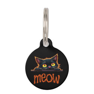 Placa Para Mascotas Miau