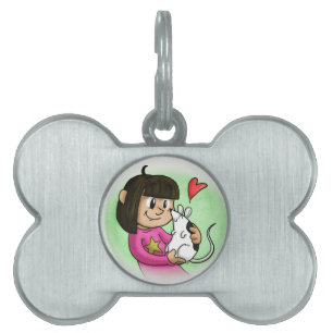 Placa Para Mascotas Millie y magdalena