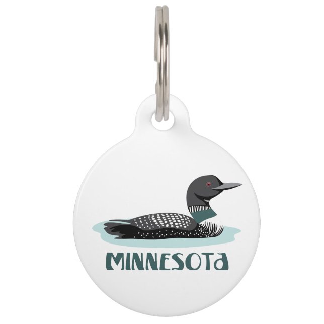 Placa Para Mascotas Minnesota Lote (Anverso)