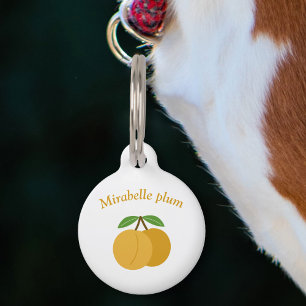 Placa Para Mascotas Mirabelle Plum Tag