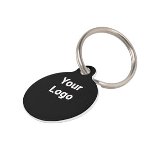 Placa Para Mascotas Moda DE ESTILO MÍNIMO MODERNO MONOGRAM ELEGANTE SI