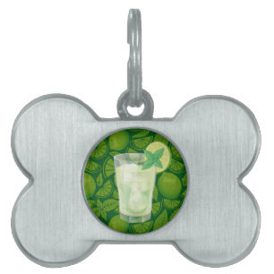 Placa Para Mascotas Mojito