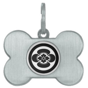 Placa Para Mascotas Mokko en un círculo