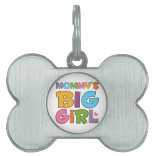 Placa Para Mascotas Mommys Big Chica
