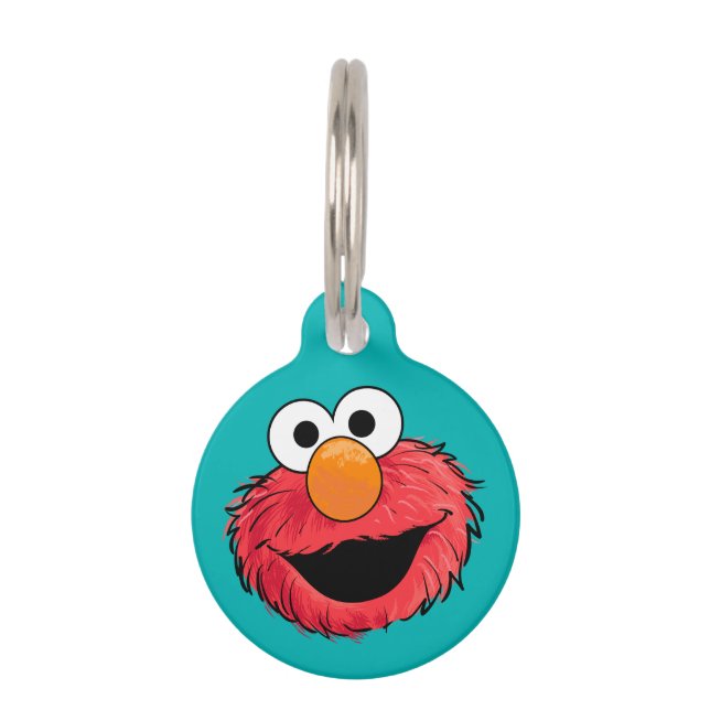 Placa Para Mascotas Monstruo al final de esta historia | Elmo (Anverso)