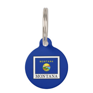 Placa Para Mascotas Montana