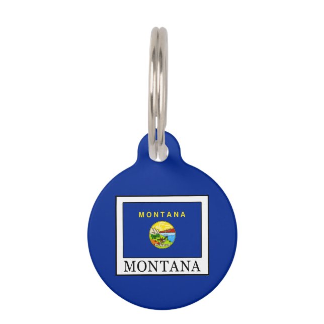 Placa Para Mascotas Montana (Anverso)