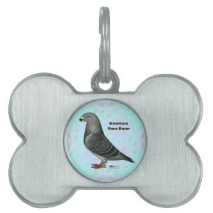 Placa Para Mascotas Mostrar Racer ASR