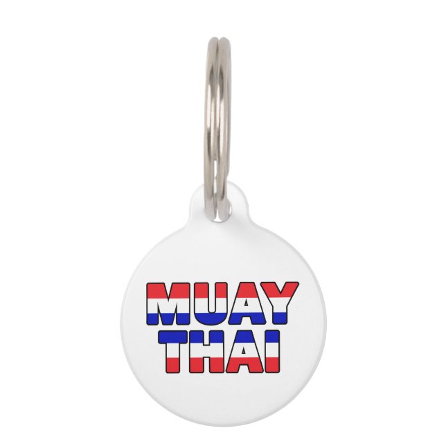 Placa Para Mascotas Muay Thai (Anverso)