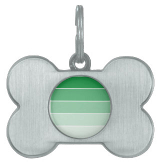 Placa Para Mascotas Muestras de pintura verde brillante