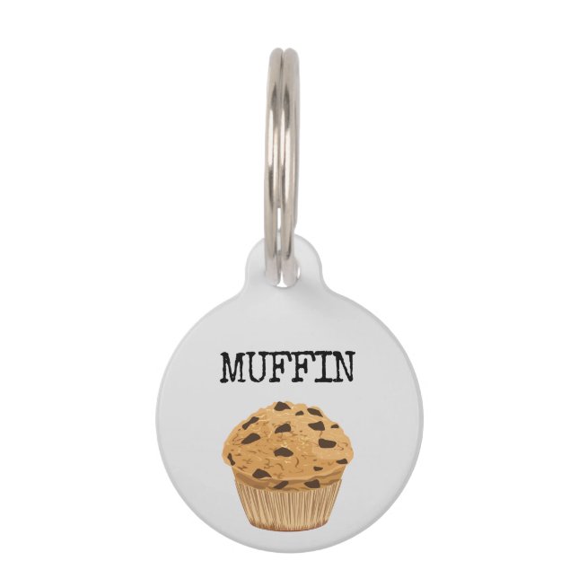 Placa Para Mascotas Muffin (Anverso)