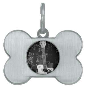 Placa Para Mascotas Música y sangre