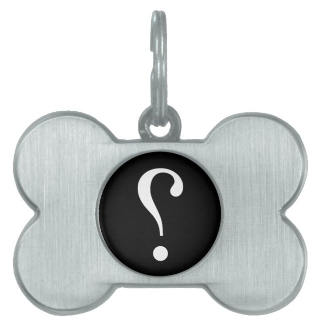 Placa Para Mascotas NARK mARK {ironicon} (Frente)