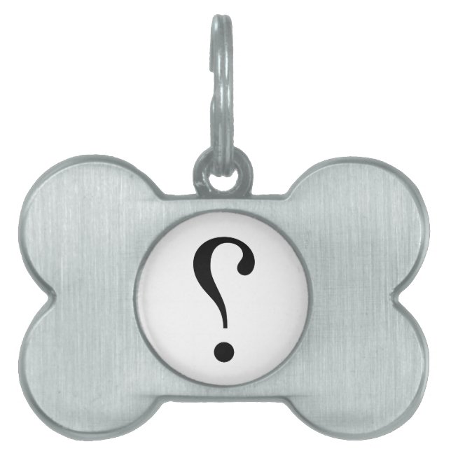 Placa Para Mascotas NARK mARK {ironicon} (Frente)