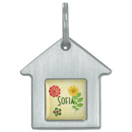 Placa Para Mascotas Naturas Bounty Jeweld PERSONALIZADAS