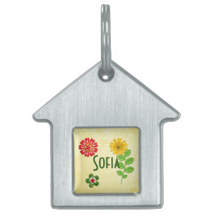 Placa Para Mascotas Naturas Bounty Jeweld PERSONALIZADAS