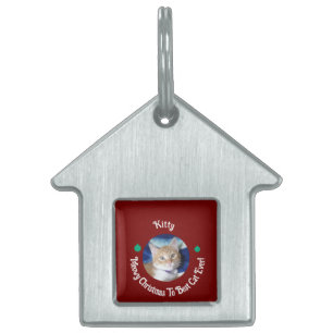 Placa Para Mascotas Navidad, Mejor Gato de Todos los Tiempos , Foto de