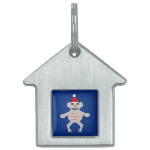 Placa Para Mascotas Navidades australianos Koala con etiqueta de masco