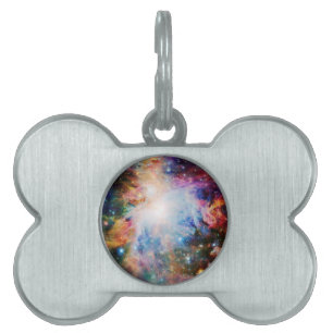 Placa Para Mascotas Nebulosa