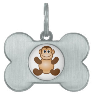PLACA PARA MASCOTAS NEGOCIO DE MONKEY